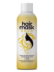 Hair Gold Mask